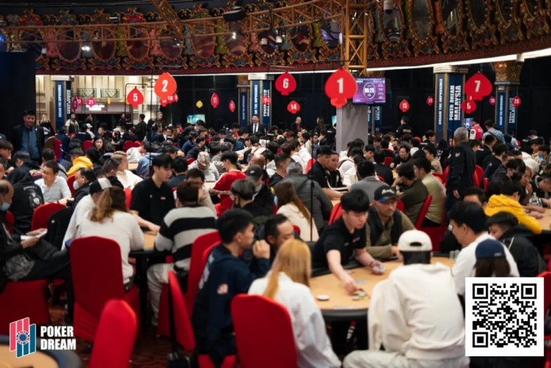 【GG扑克】PD15吉隆坡站 | 超火爆！开幕赛总计1817人次参赛，232人晋级；QQPK朱泾轩、郑天豪等众多国人选手成功闯入决赛圈