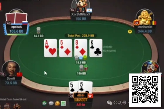 【GG扑克】牌局分析：确保要跟 AK 干光