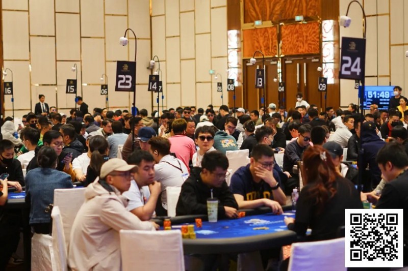 【GG扑克】2025CPG®海棠湾巡游赛 | 陈华超88撞JJ无缘主赛234人奖励圈，金波121.4万记分牌领跑124人晋级第三轮