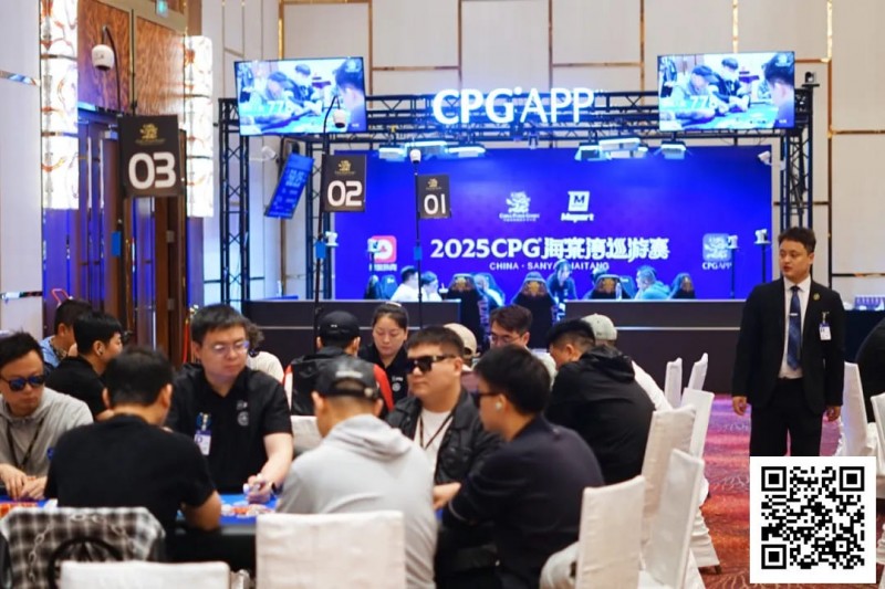 【GG扑克】2025CPG®海棠湾巡游赛 | 主赛剩余24人晋级第四轮，陈昊504.5万记分牌一骑绝尘，谢镇如紧随其后