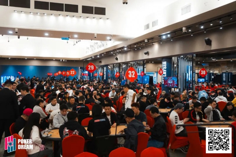 【GG扑克】PD17吉隆坡 | 人气十足！马来西亚开幕赛共1596人次报名，208人晋级决赛日