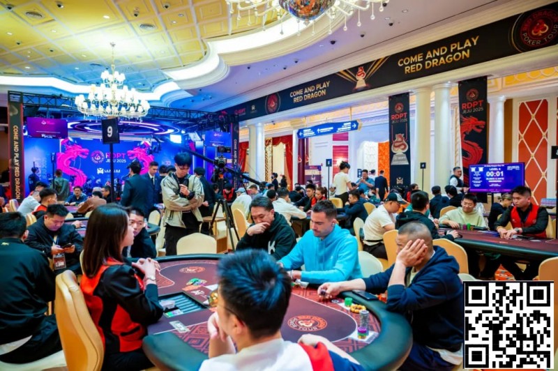 【GG扑克】2025红龙杯济州｜迎战五一黄金周！青龙赛A组117人次参赛18人晋级，选手Tang Hui最后时刻揽下58.7万计分牌成就CL