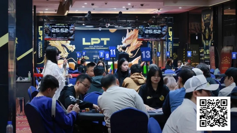 【GG扑克】2025LPT第四日 | 主赛Day1 C组朱皓博49.4万记分领跑19人晋级主赛Day2，A组CL李泽浩勇夺附赛两冠！