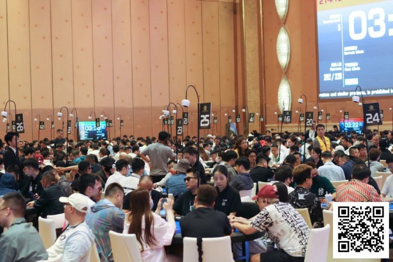 【GG扑克】CPG横琴选拔赛 | 首轮收官！主赛2512人次参赛649人晋级第二轮，许铭文38.4万记分牌数量领跑第一轮C组