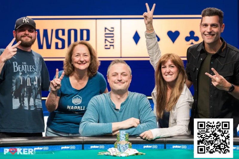 【GG扑克】10000美元奥马哈获得亚军，丹牛错失第八条WSOP金手链
