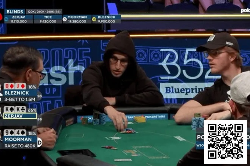 【GG扑克】翻前4-bet变call，翻牌击中顶set，WSOP豪客赛出现angle shoot？