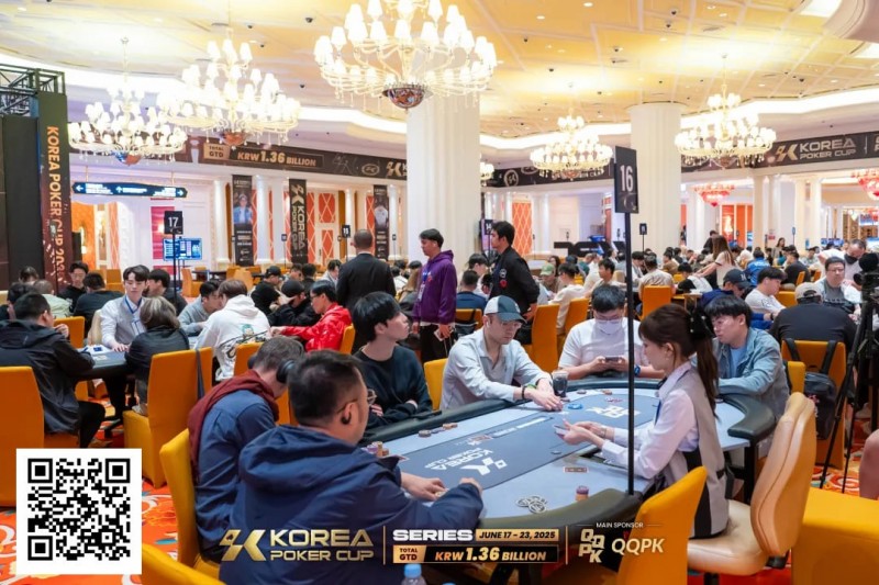 【GG扑克】KPC济州｜人数奖励双突破！主赛事1432参赛人次创新纪录！182人晋级第二轮争夺9人FT席位！