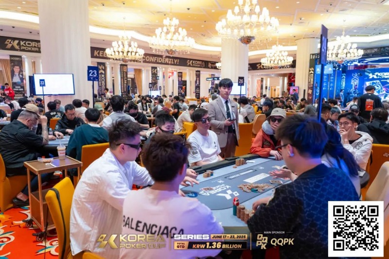 【GG扑克】KPC济州｜静待新王加冕登顶！173人对抗余13位选手明日争夺决赛桌席位！纪夏青821万计分牌笑傲全场！