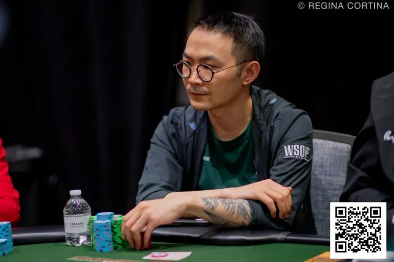 【GG扑克】2025WSOP | Wang Yilong以第二大记分牌携手Ren Lin进入68号赛事16强