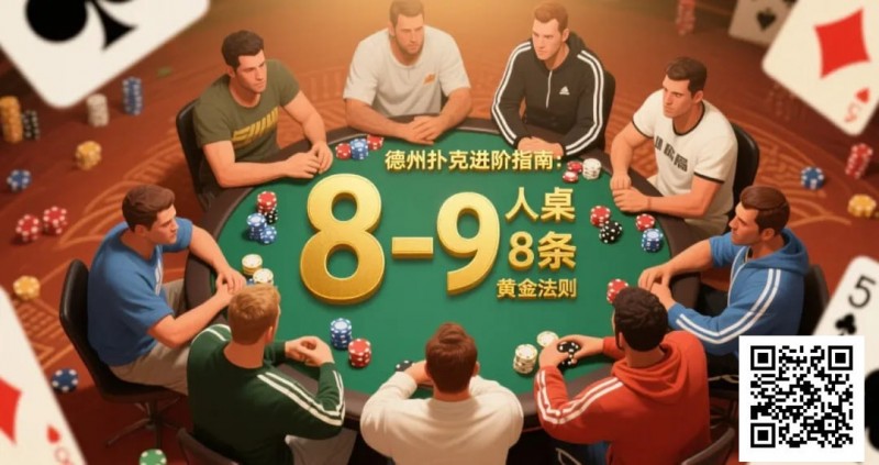【GG扑克】进阶：8-9人桌深码局的8条黄金法则