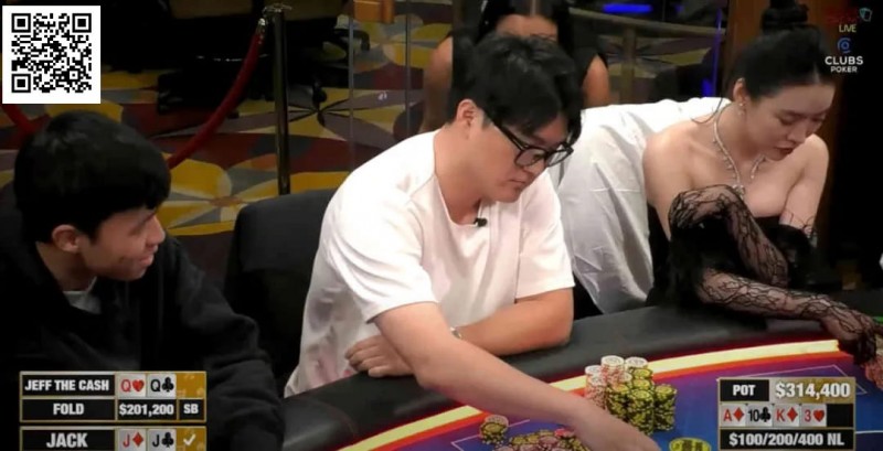 【GG扑克】5bet底池高压对决，看JJ如何逼退QQ