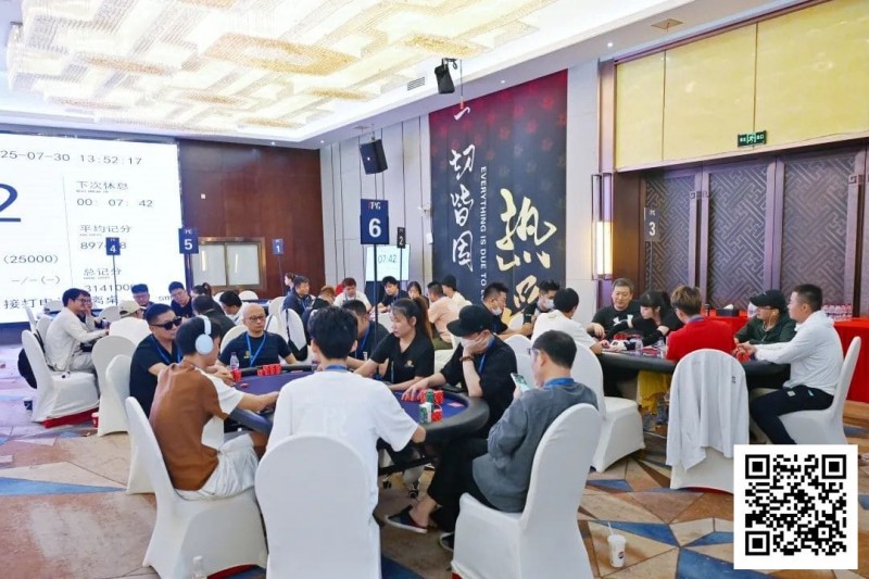 【GG扑克】IPG选拔赛九华山站 | 第三轮结束，潘宇文发挥依旧神勇，携1230万记分领衔8人开启明日终极一战！