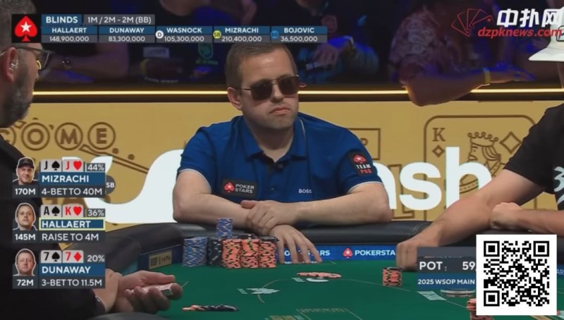 【GG扑克】价值700万刀的决策！FT 5人桌记分牌第二面对第一的4bet，AK是弃还是推？