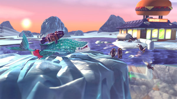 【6.72/5.05降级】PS4游戏《饥饿鲨：世界 Hungry Shark World》中文版pkg下载（v1.0.1）