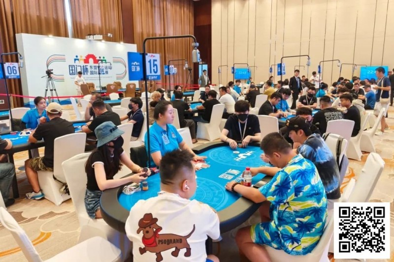 【GG扑克】国门杯·防城港 | 正式开赛！开幕赛333人次参赛59人晋级下一轮，颜豪俊、姚远分别领跑预选赛A/B组