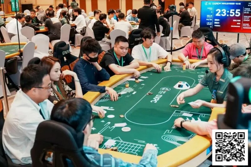 【GG扑克】DXPC丹霞杯 | 最终之战今日引爆！首届丹霞杯主赛Day1共301人，77人晋级Day2，李非泽和白晋荣分获C/D组CL
