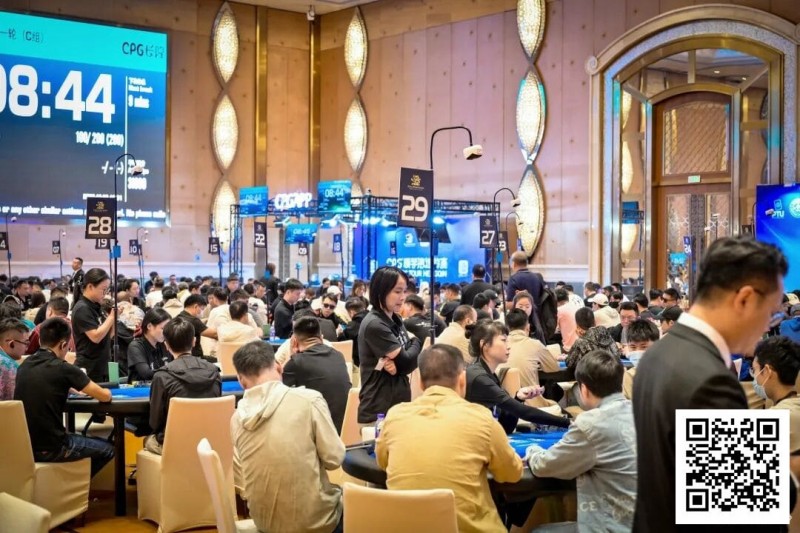 【GG扑克】2025CPG®横琴湾巡游赛 | 首轮战罢，主赛1780人次参赛，598人晋级第二轮，佟鑫领跑C组