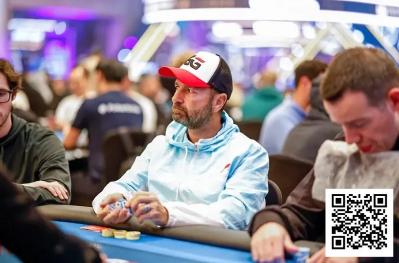 【GG扑克】丹牛5小时被淘汰5次，第6次续命后艰难晋级WSOP超级主赛Day2