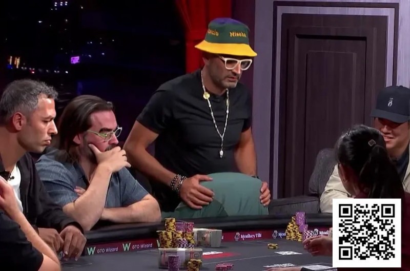 【GG扑克】史上最惨cooler之一！A葫芦撞四条8，魔术师豪夺82W刀巨池！