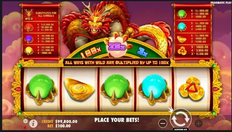 大发娱乐全新巨作《金龙吐珠》——巨龙守护，财富绽放