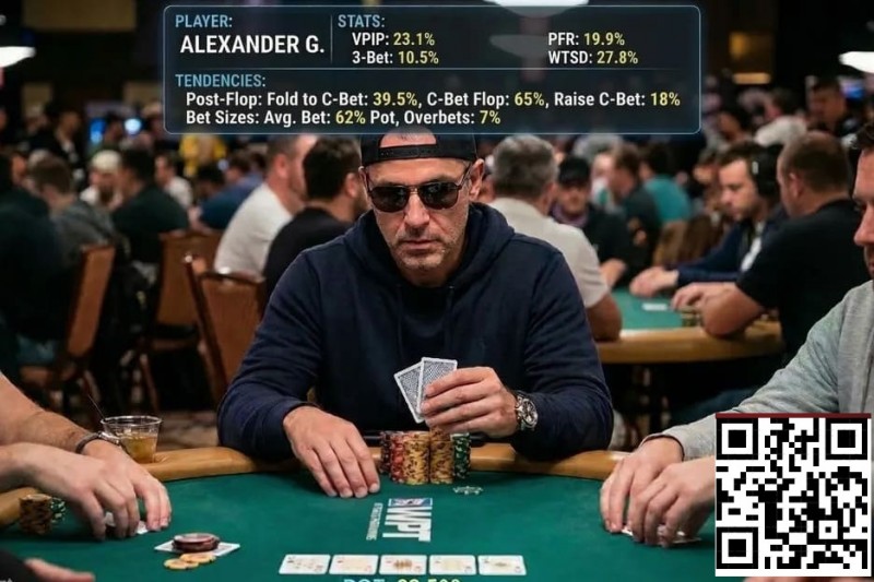 【GG扑克】牌桌上遇到个“赌神”,直到我看见他眼镜腿上的蓝光….