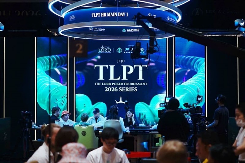 【GG扑克】TLPT济州岛站｜火热继续！巡游豪客主赛Day1众星云集Jungleman装袋89.5万计分牌登顶CL携手11人明日争冠！10k明星挑战赛重磅来袭！
