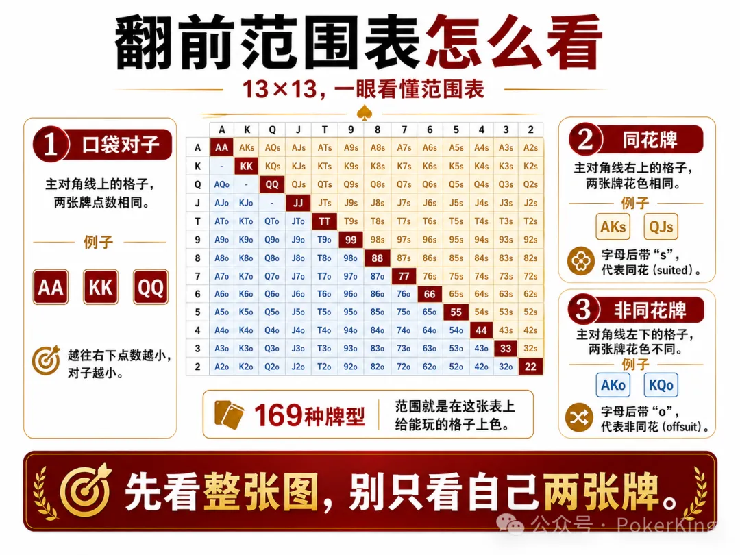 【GG扑克】别只盯着自己两张牌：新手德州扑克中最容易被忽略的“范围思维”