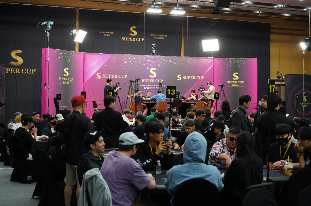 【GG扑克】Super CUP釜山站｜主赛16人大名单诞生，曹庭嘉/王胜永晋级；中国选手Yuxin Niu豪取三冠王