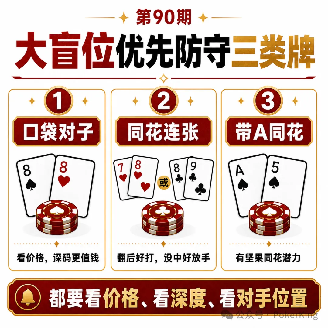 【GG扑克】大盲位漏钱指南:为什么你明明没输大池,筹码却在一点一点少?