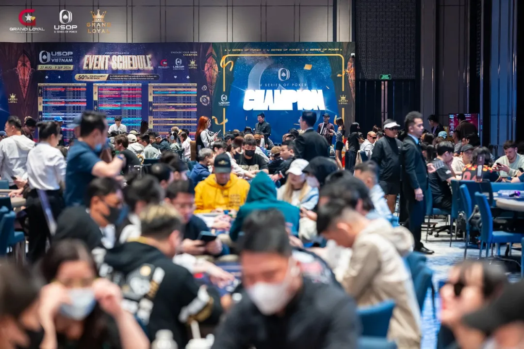 【GG扑克】2026USOP下龙湾|精英集结!公开赛784人次参赛97人晋级,今日决战争王!国人选手CEN YU摘得豪客六人赛亚军!更多精彩对决等你加入