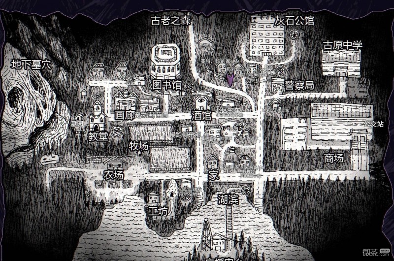 欢迎来到古原镇详细地图攻略 欢迎来到古原镇地图怎么看【GG扑克战队】