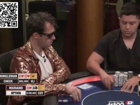 【GG扑克】牌局分析:口袋AA输掉$295,000大池,“阻断牌”要背锅?