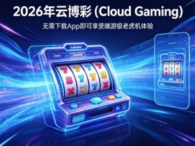2026年云博彩 (Cloud Gaming):无需下载App即可享受端游级老虎机体验。